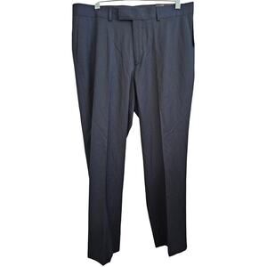 NWT INC International Concepts Men's Black Dress Pant Trousers W34 L30